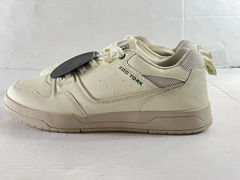 Zapatos estilo Y2K, Zoo York Rodney crema/verde 9 1/2 NUEVOS CON ETIQUETA ENVÍO GRATUITO Foto 3 de 4
