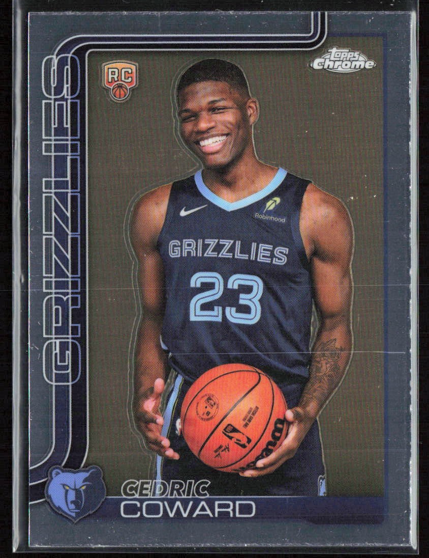 2025-26 Topps Chrome #261 Cedric Coward