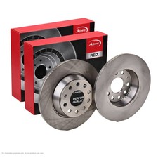 2x APEC Rear Brake Discs For VW JETTA III (1K2) 1.4 TSI 2008-10 DSK2820