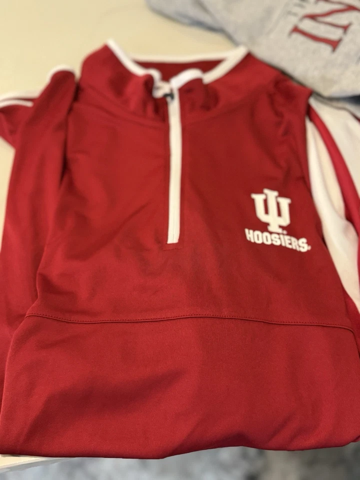 Moletom, camisa, boné Indiana University Hoosiers masculino XL moderno listra de giz - Imagem 4 de 4