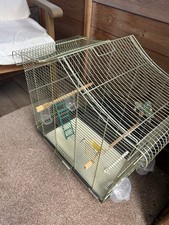 Steel Wire Hamster Standard Cage Enclosure, Single Tier with Ramps & Platforms