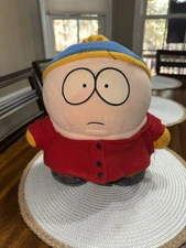 11" South Park Eric Cartman Plush Vintage Comedy Central RARE weighted feet 1998