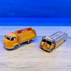 Matchbox Lesney Karrier Bantam Truck No. 37 & Albion Chieftain No. 51 Coca Cola