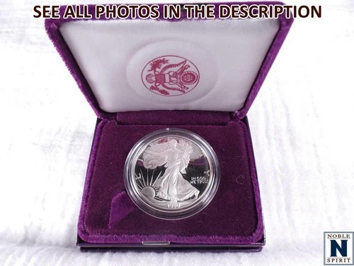 NobleSpirit GEM 1990 S .999 FineSilver American Eagle 1oz in Box