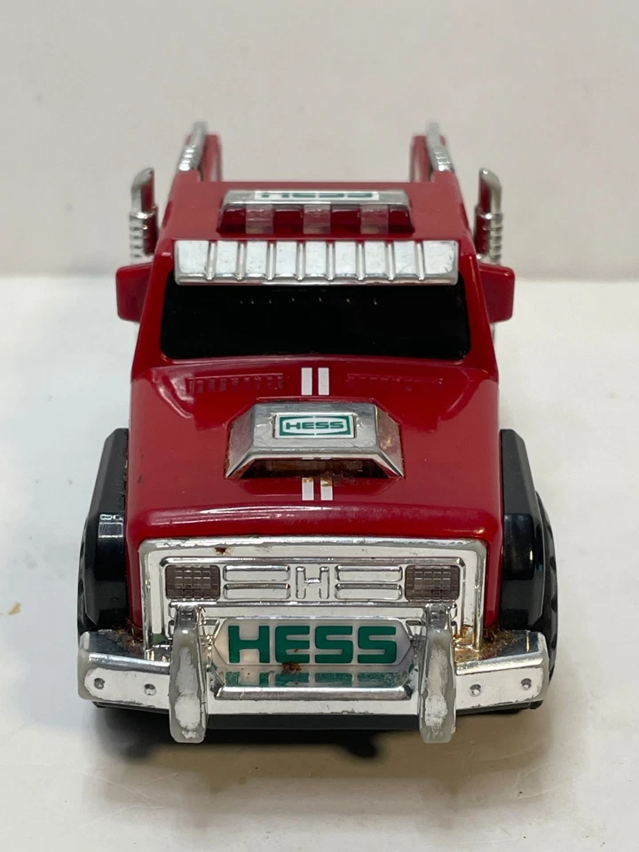 Hess Rescue Pickup Truck 2020 pullback wind up go racer replacement toy red - Image 2 of 4