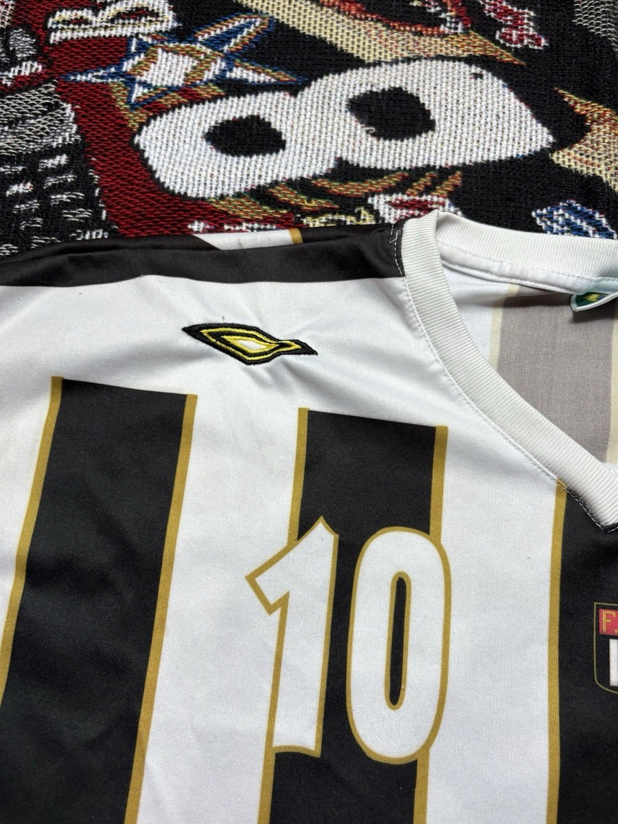 Santos Fc Soccer Jersey Brazil 2007 Era Neymar Jersey Men's Large