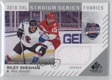 2016-17 SP Game Used Stadium Series Fabrics Col vs Det Riley Sheahan #RW-RS 2ye