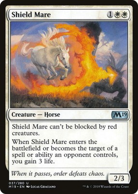 Shield Mare [Core Set 2019] Magic MTG