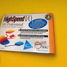 SIIG IO-1809 High Speed 16550 Serial and Parallel port JJ-A21012 NOS Sealed