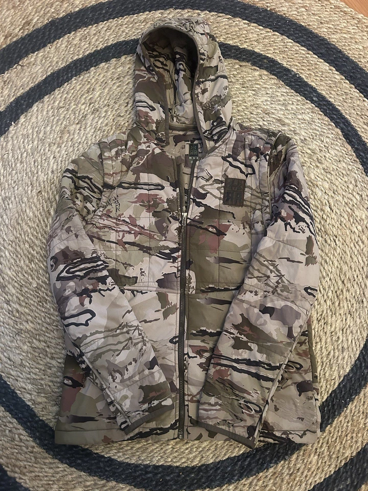 Under Armour Barren Camo Ridge Reaper Extreme 23 2-in-1 Hunting Jacket -L - Image 4 of 4