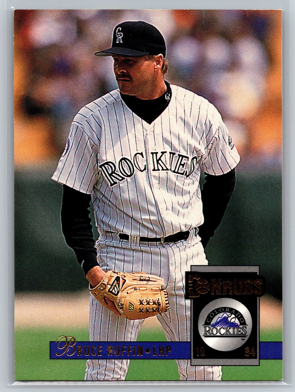 1994 Donruss #305 Bruce Ruffin Colorado Rockies LHP Pitcher Baseball Card