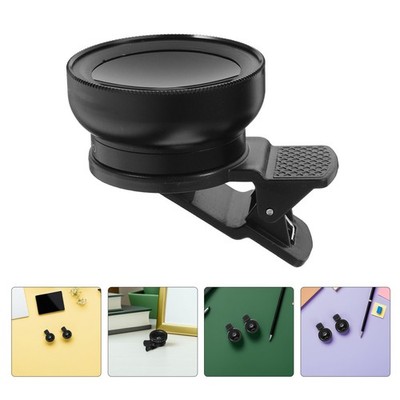2 Pcs Cell Phone Camera Lens Kit Lenses Photography for Attachment