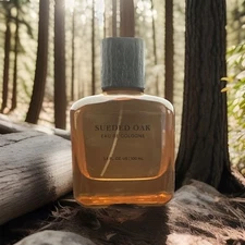 SUEDED OAK MEN’S EAU DE COLOGNE~ TRU FRAGRANCE 3.4OZ MADE IN 🇺🇸 USA NWOB