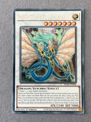 Yu-Gi-Oh! - Ancient Fairy Dragon - RA01 - Secret Rare - NM