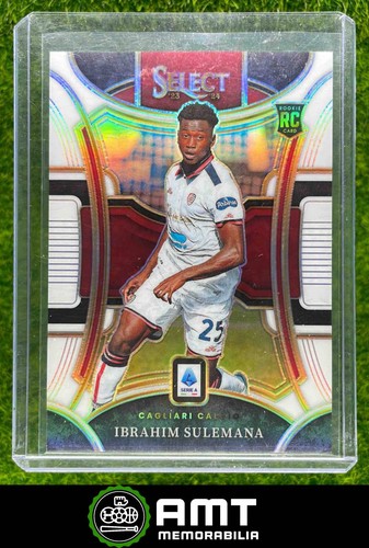 2023-24 Panini Select Serie A #128 Ibrahim Sulemana White Prizm 7/15 RC