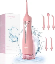 Water Flosser Teeth Pick: Rechargeable Cordless Oral Irrigator 300ML
