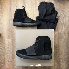 Adidas Yeezy Boost 750 Triple Black Men’s Size 9 Sneakers Shoes w/ Box BB1839