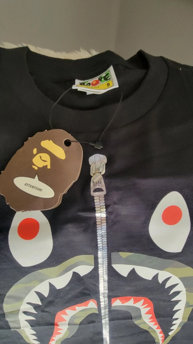 BAPE 1st Camo Shark Tee (SS22) Black/Green