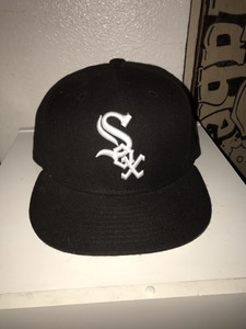 vintage white sox hat