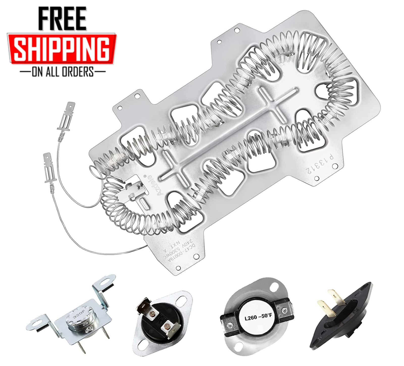 Electric Front Load Heater Heating Element Replacement Samsung Steam