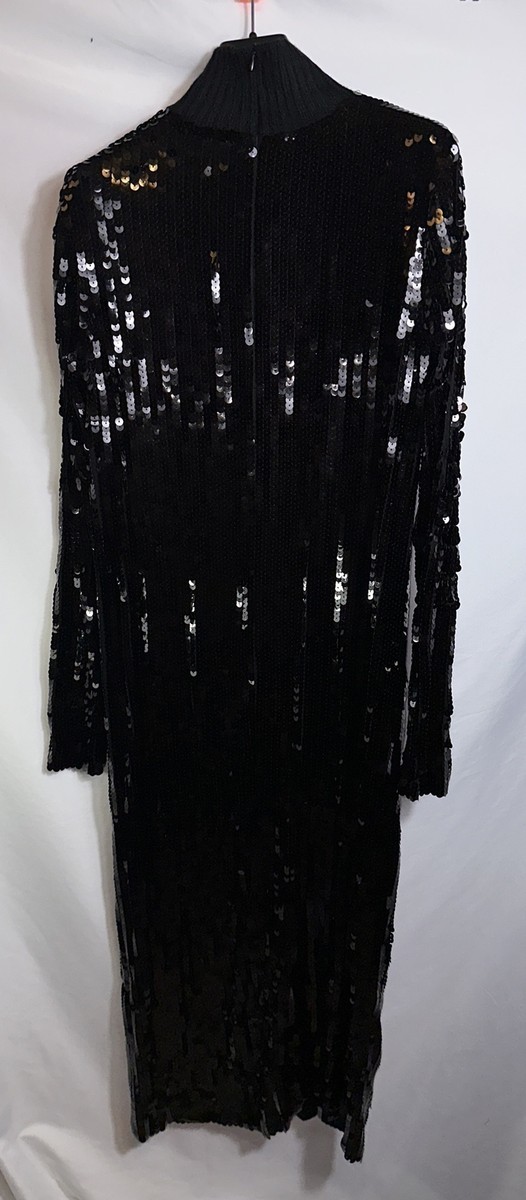 black wrap dress with long sleeves Black Long Sleeve Short Dress main image 1
