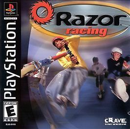 Razor Racing NEW factory sealed black label PlayStation 1 PS1 - Picture 1 of 1