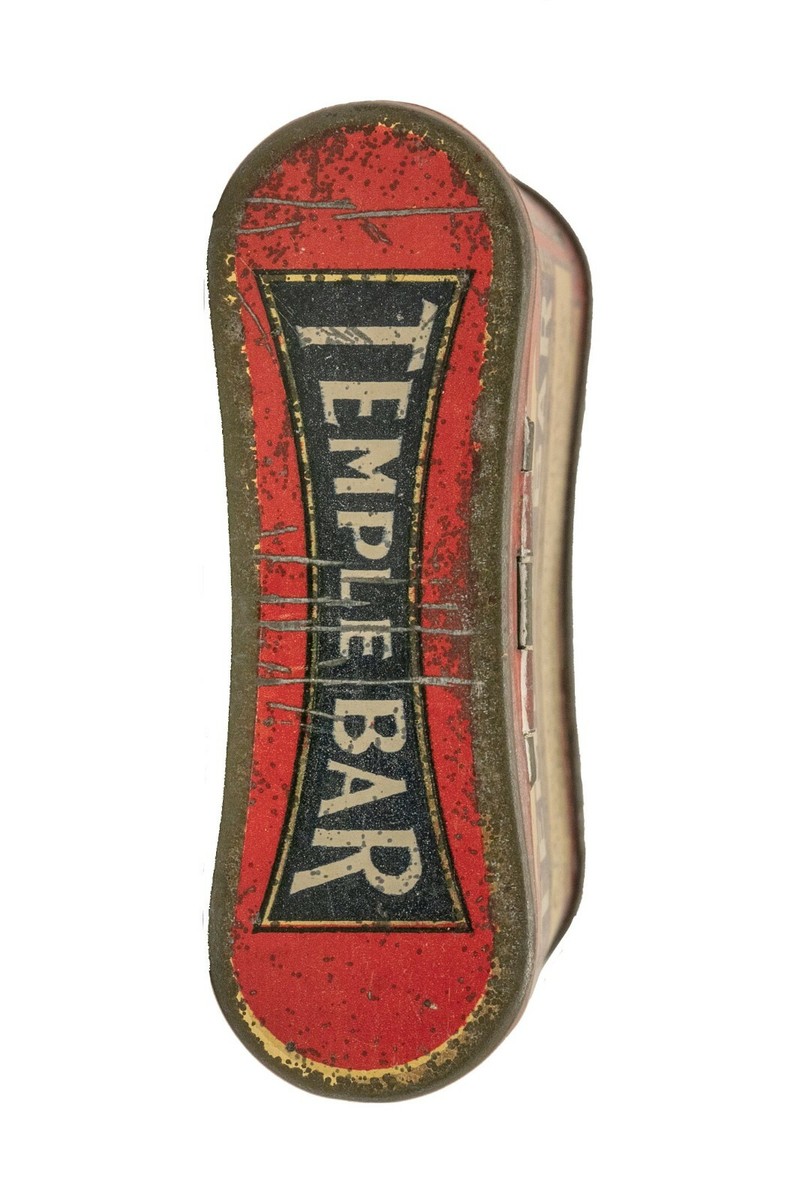 temple bar tobacco tin Rare Australian1910s 