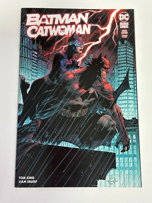 BATMAN/CATWOMAN #7 2021 NEAR MINT JIM LEE BLACK LABEL VARIANT DC COMICS b-437