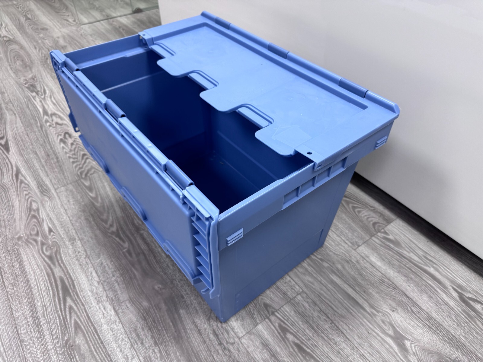 BITO Mehrwegbehälter MBD64421 - 74 Liter - 610x400x440 Plombierbar Klappdeckel