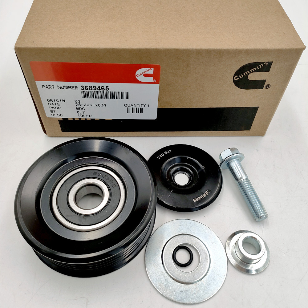 NEW Drive Belt Idler Tensioner Pulley OE 3689465 Fits Cummins ISX