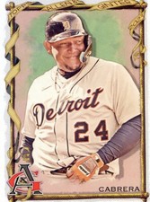 2023 Topps Allen & Ginter Base Short Prints SP #395 Miguel Cabrera - Detroit Tig