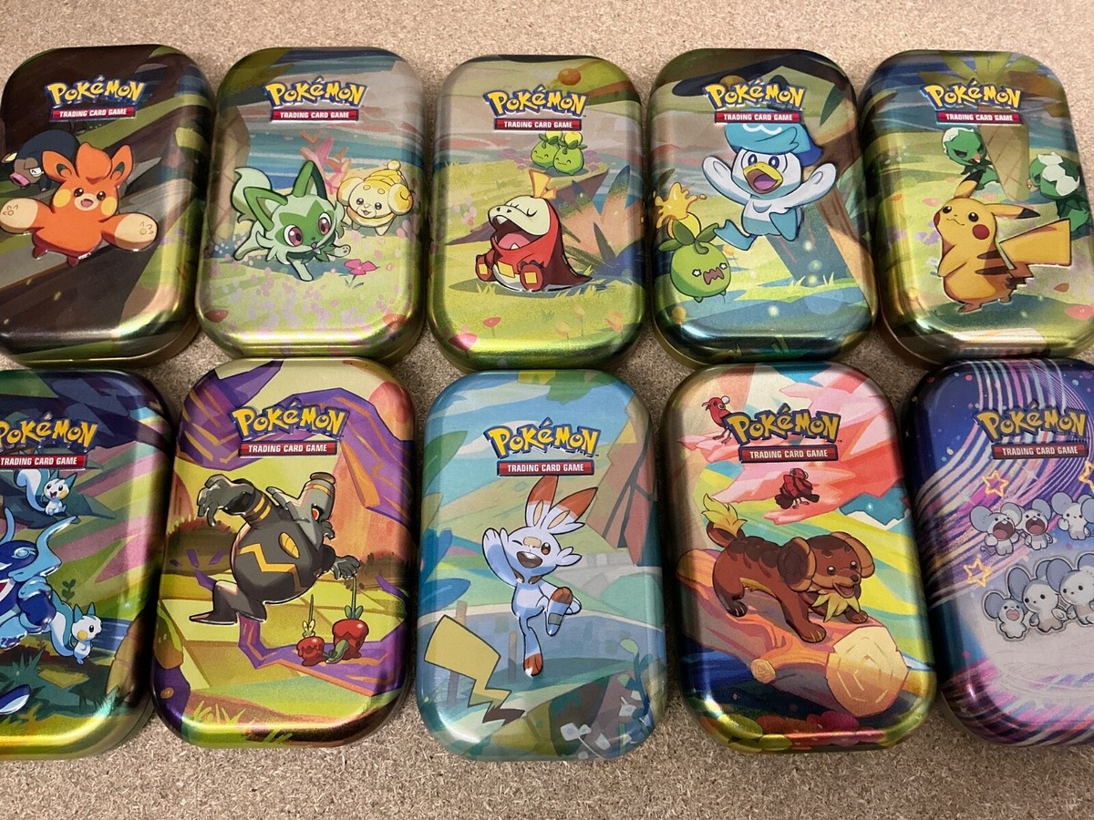 pokemon card tins uk Pokmon TCG: : Lumiose City - Mini Tins Assorted Display