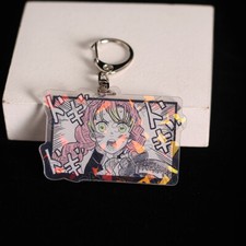 Demon Slayer Tokitou Muichirou Anime Fashion Pendant Keychain Key Ring Gift 12
