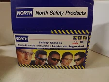 Box of 10 Honeywell North Safety Glasses Replacement Lens Grey 489HRL