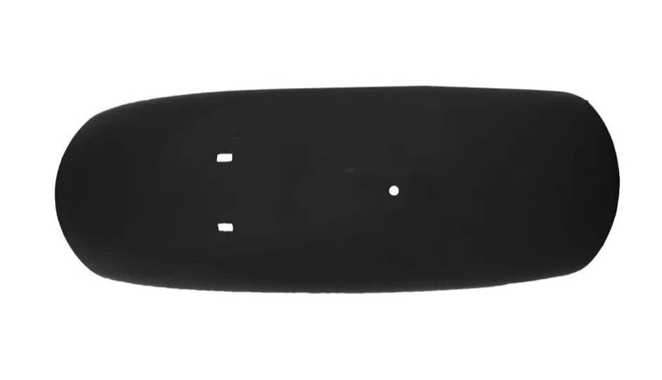 Plastic Front Black Fender for the Baja, Hensim, Massimo MB165