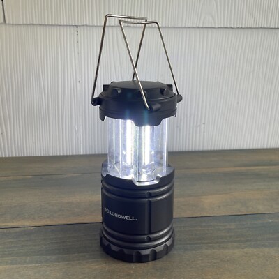 Bell Howell Tac Light Compact Battery Powered Lantern - Black (S7)