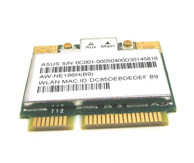 ASUS X551M Laptop Replacement AZUREWAVE AW-NE186H PCIe WiFi Module
