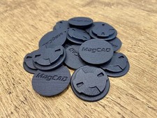 MagCAD Wahoo Elemnt Quarter Turn Plate - Cycling 3D Printed - Glue To Anything