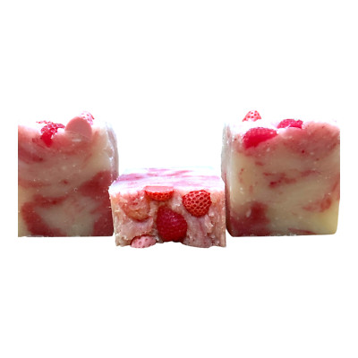 Handmade Soap Strawberry Toast- 2 Bars