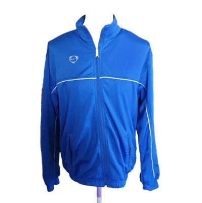 NIKE VINTAGE Jacke Trainingsjacke Sport Freizeit Sweatjacke blau Gr XL - Bild 1 von 4