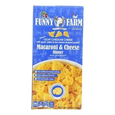 Funny Farms Mac N Cheese Shapes Goat - 5.5 oz (Pack of 8)