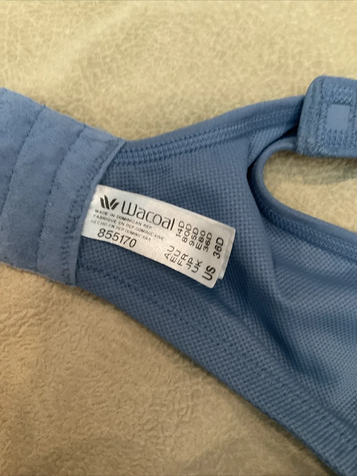 Sujetador deportivo Wacoal Simone deportivo de alto impacto 36D lote colorido Foto 4 de 4