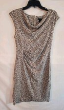 Ann Taylor Women’s Small Gray Marled Lined Sleeveless Sheath Dress New with Tags