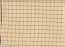 OLD MILL PLAID IN BROWNS,HALF YARD.