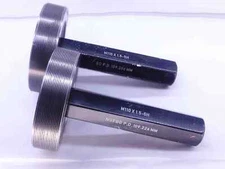 M110 X 1.5 5H SPECIAL THREAD PLUG GAGE 110 GO NO GO P.D.'S = 109.026 & 109.226