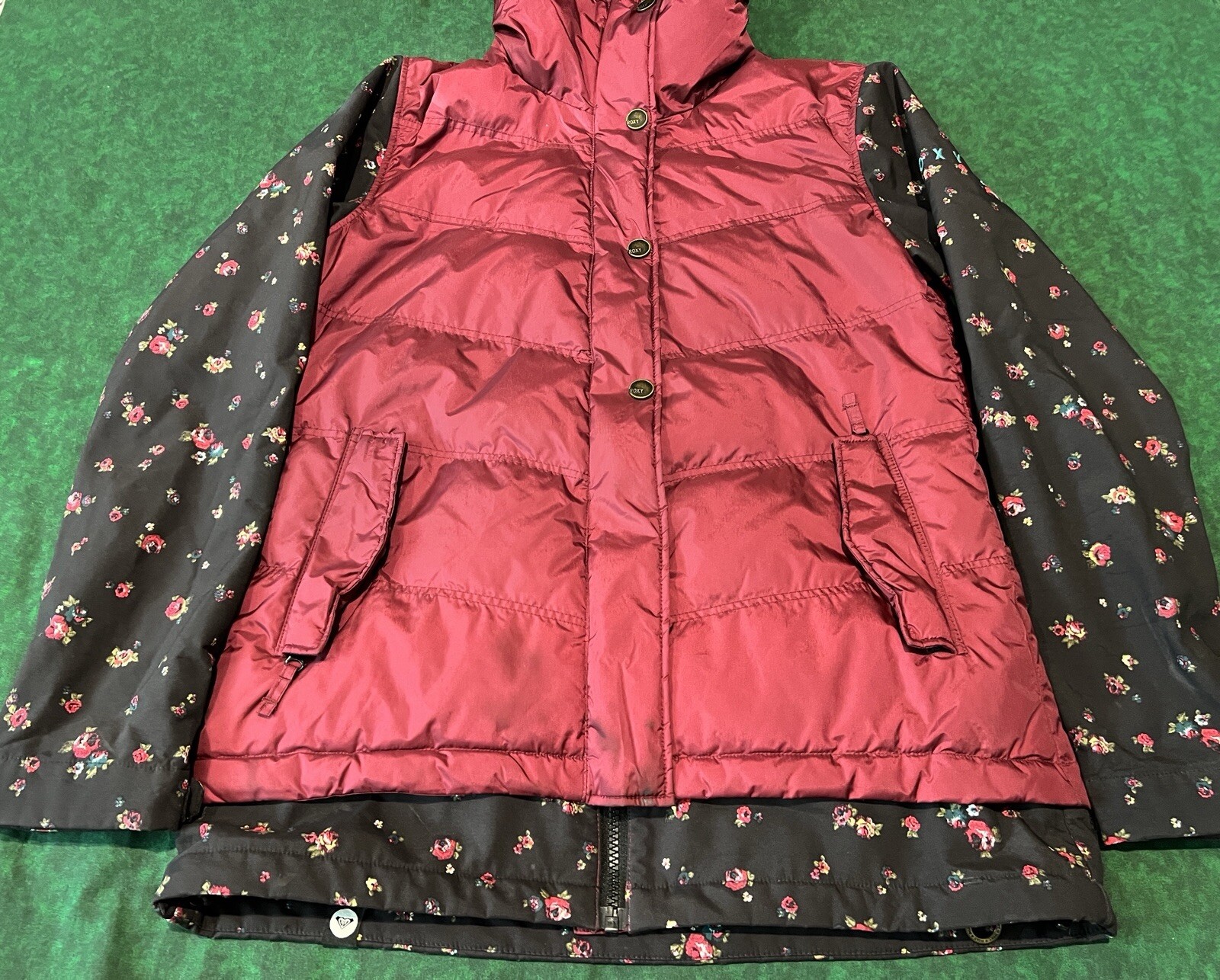 Roxy Bumblebee Softshell Down Jacket 8K Waterproo… - image 3