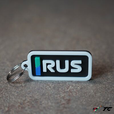 George Russell Keychain - Mr.Saturday Special Edition - F1 Keychain | eBay