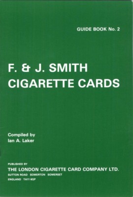 london cigarette card company ltd The Card Issues of F & J Smith Reference Book - Mint Condition