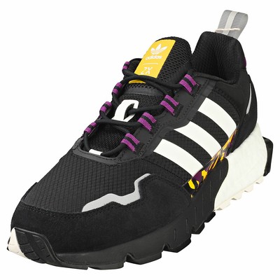 adidas Zx 1k Boost-seasonality Mens Black White Fashion Trainers - 8.5 UK | eBay