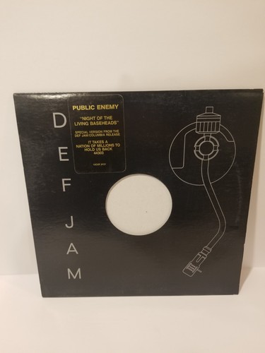 Public Enemy - Night Of The Living Baseheads - 12" Single Vinyl Record - 第 1/4 張圖片